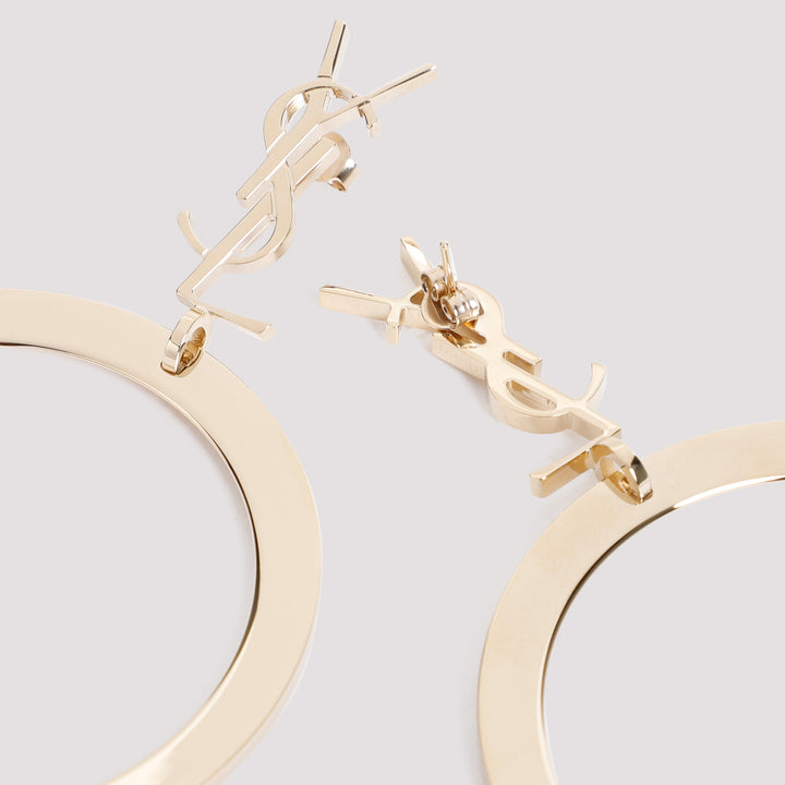 Saint Laurent Earrings - Metallic | f30accdea7d3f3a2077582ec5031ea6e107e5730