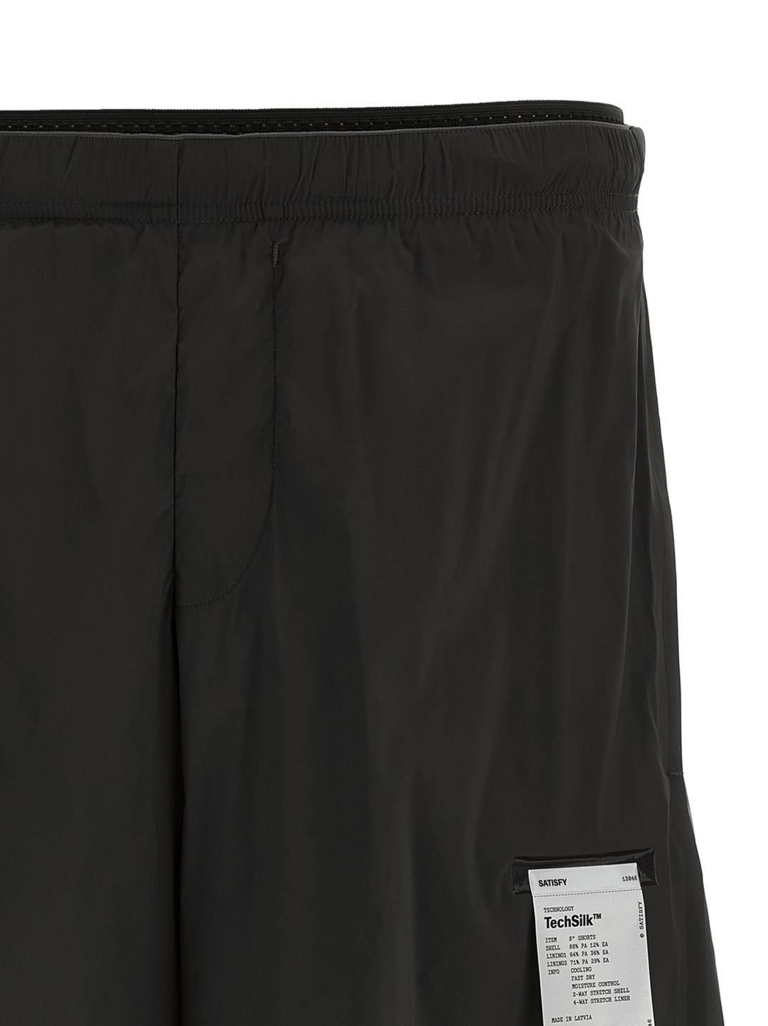 Satisfy Techsilk™ Bermuda and Short - Black | 3346d63f43148bcbf5227b82ea510c079471abdf