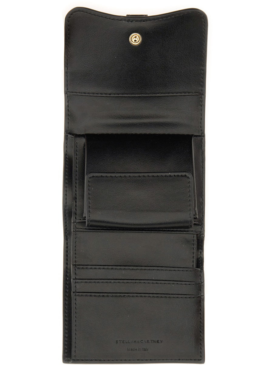 Stella McCartney Wallets & Pures - Black | Wanan Luxury