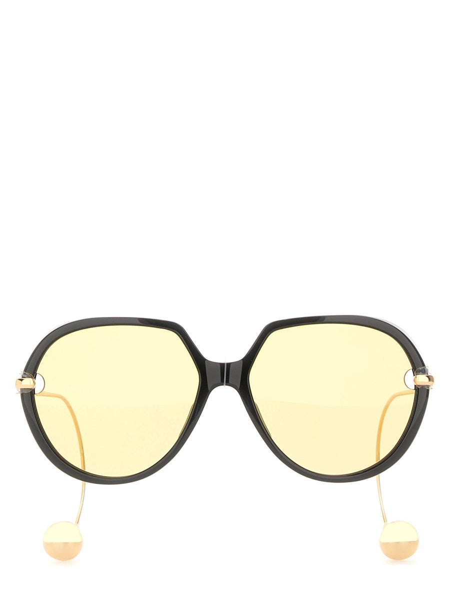 Bottega Veneta Sunglasses - Black | Wanan Luxury