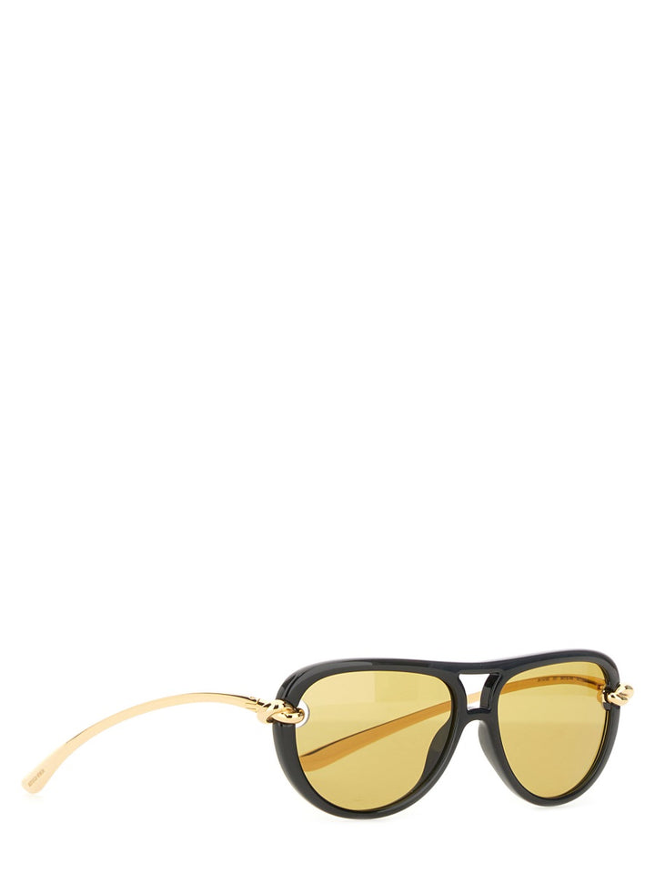 Bottega Veneta Sunglasses - Black | Wanan Luxury