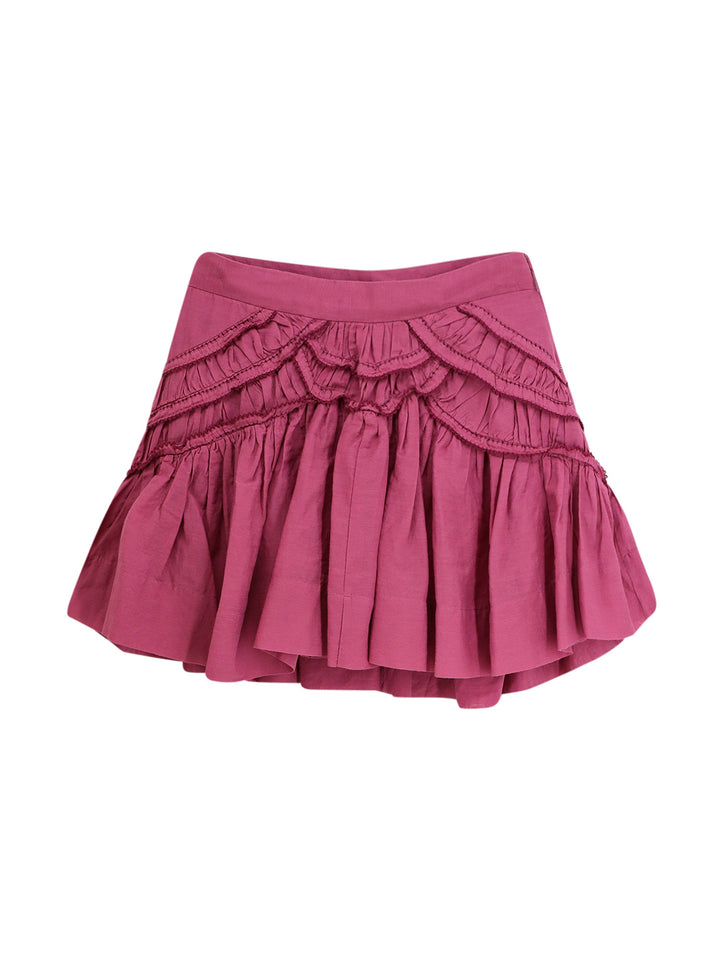 Marant Etoile Skirts - ROSEWOOD | 3752fd1f71e1b1e0f41bd95a644c23149c81436e