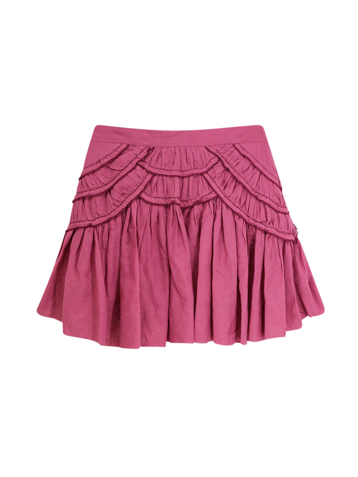 Marant Etoile Skirts - ROSEWOOD | cb47060716fb6717685b485f903a793c6d9e7e64