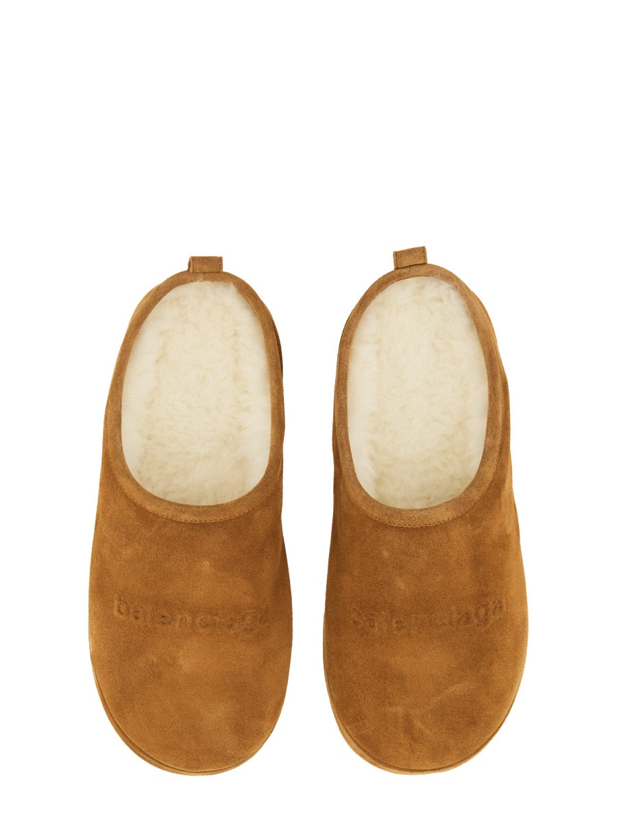 Balenciaga Flat Shoes - Brown | Wanan Luxury
