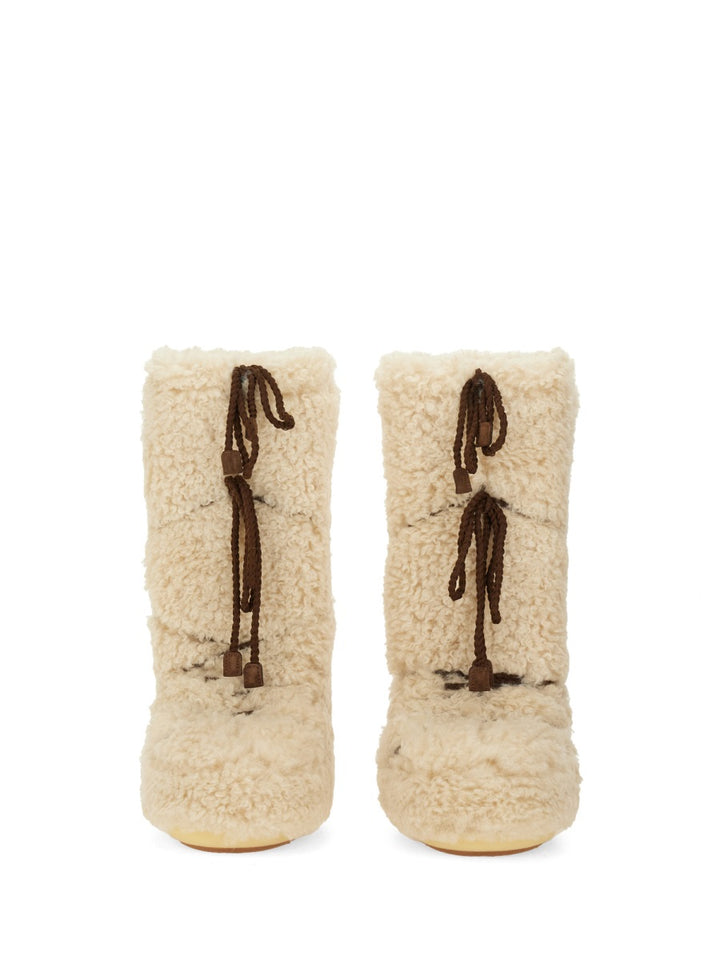 Moon Boot Boots - Beige | Wanan Luxury