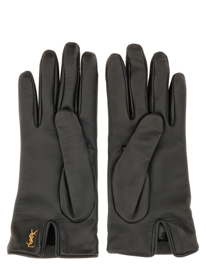 Saint Laurent Scarves & Gloves - Black | Wanan Luxury