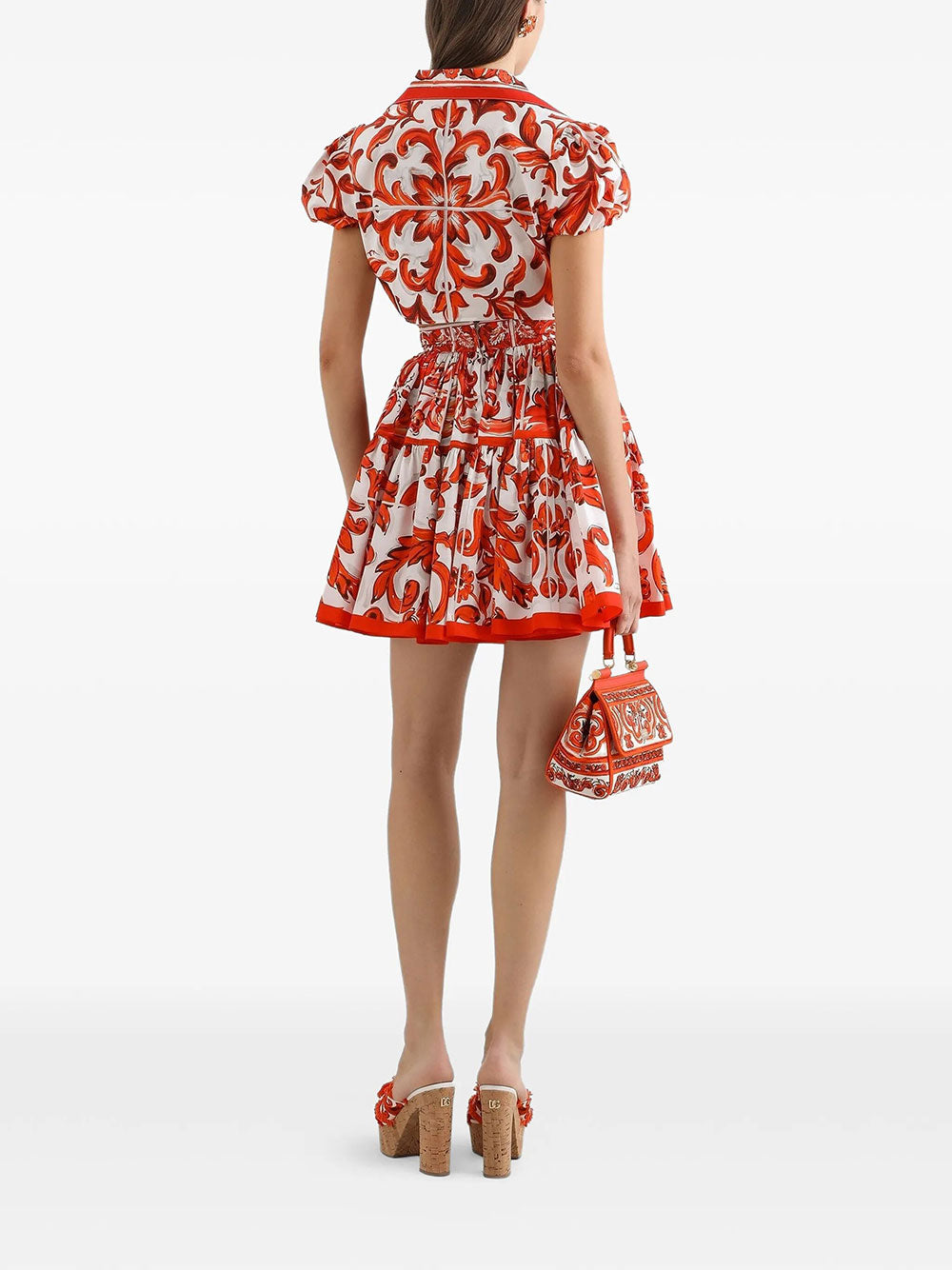 Dolce & Gabbana Mini skirts - Yellow & Orange | de829619fe25ca6457d65901fbe949fc83bf6ab0