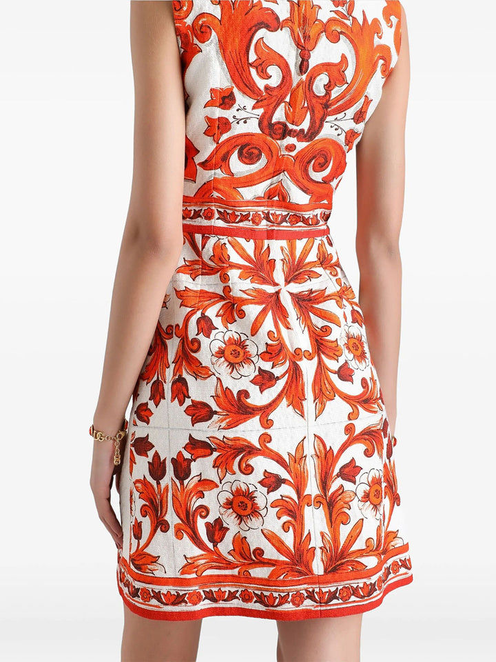 Dolce & Gabbana Mini dresses - Yellow & Orange | 3a77e7823aeea403fc5ed5dd62ce5a9492ceee7a