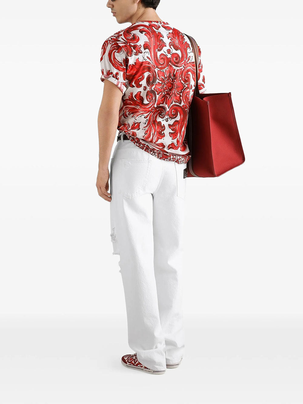 Dolce & Gabbana T-shirts - Yellow & Orange | e4424cf149fb41cacab29187556398858344e0a3