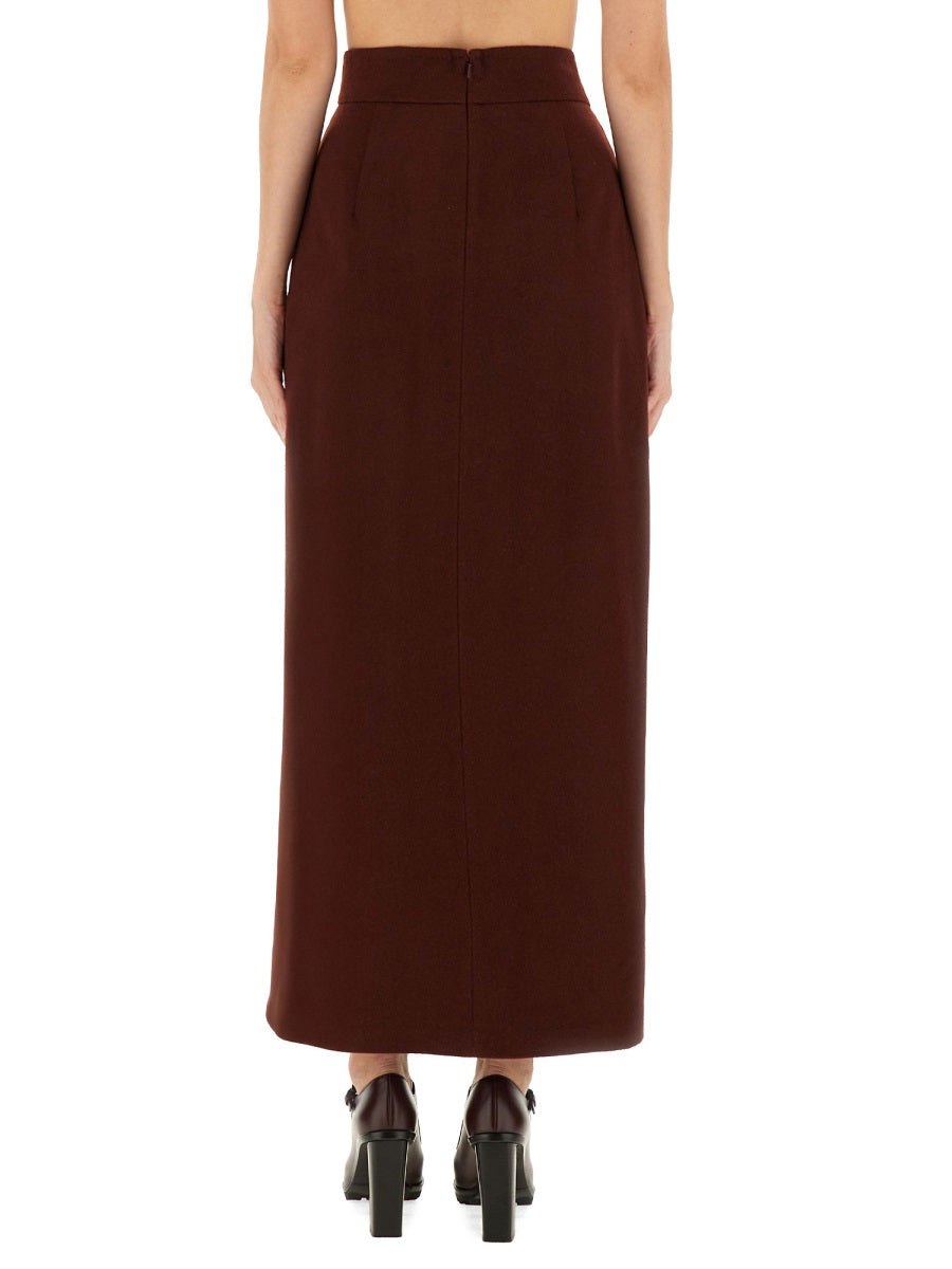 Max Mara Skirts - Burgundy | Wanan Luxury