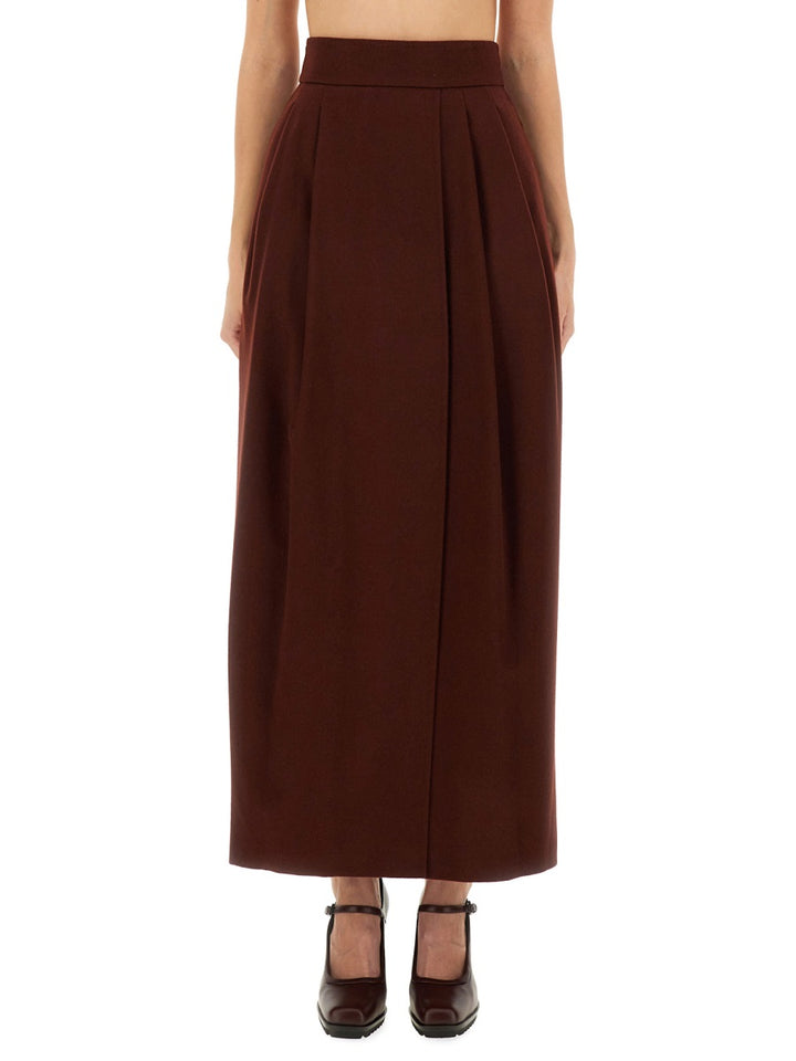 Max Mara Skirts - Burgundy | Wanan Luxury