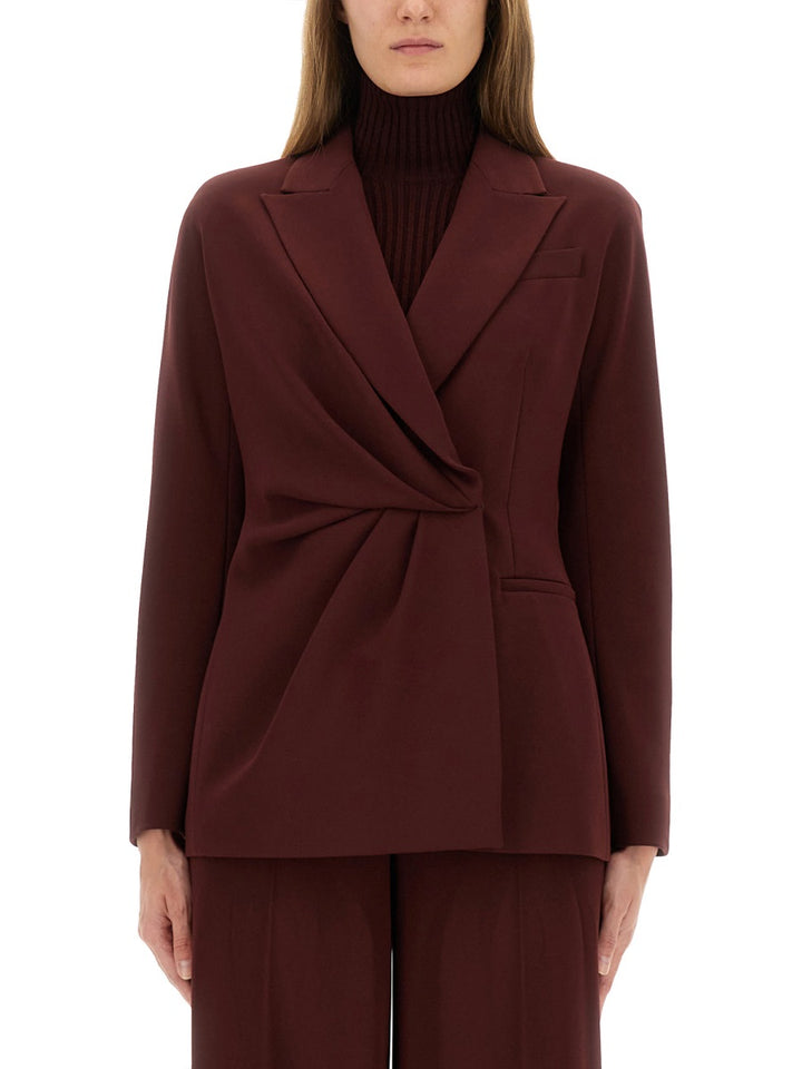 Max Mara Jackets - Burgundy | Wanan Luxury