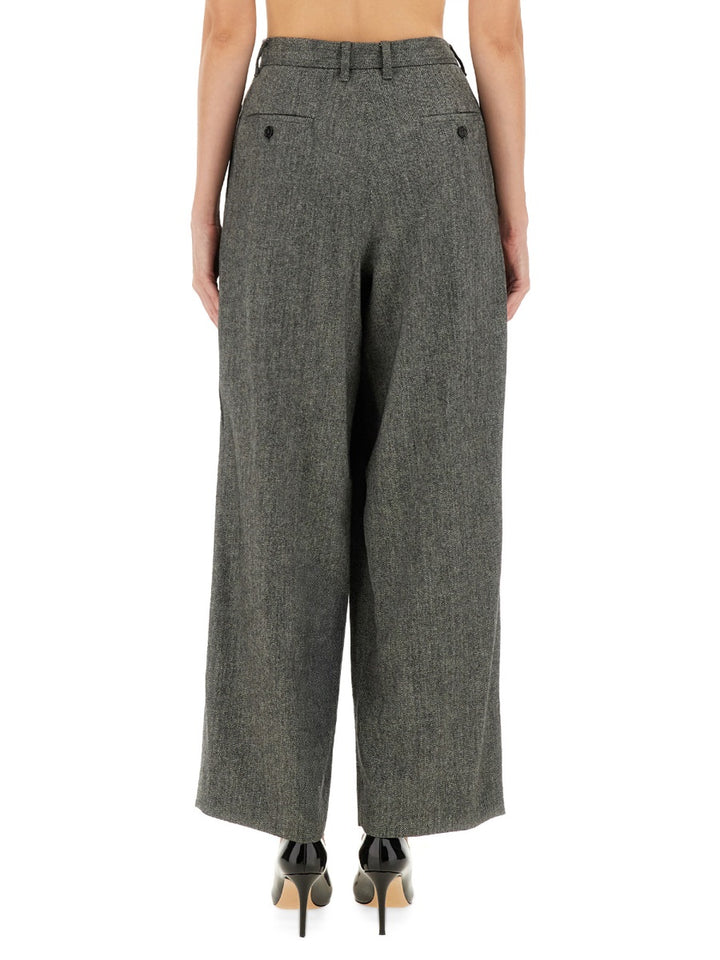 S Max Mara Pants - Grey | Wanan Luxury