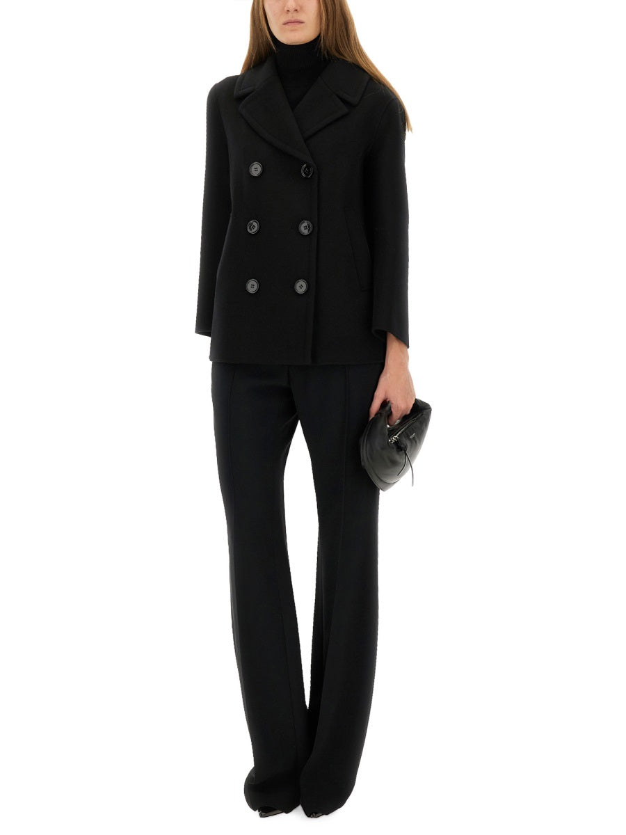 S Max Mara Trenches - Black | Wanan Luxury