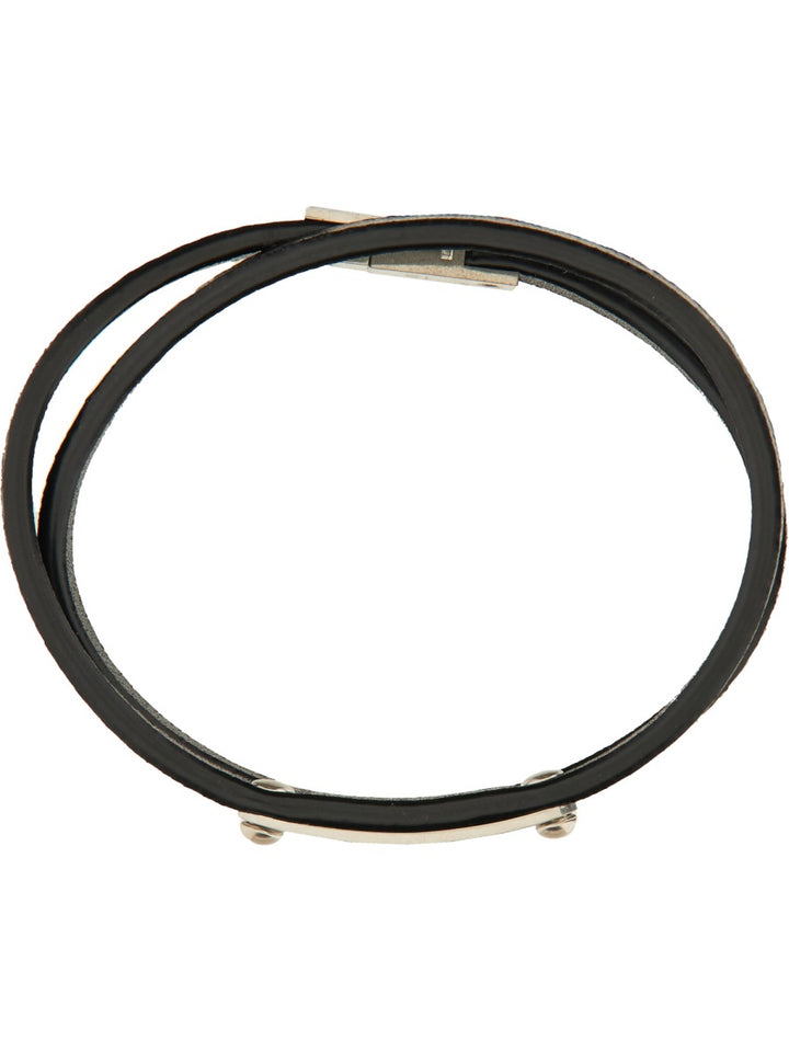 Saint Laurent Bracelets - Black | Wanan Luxury