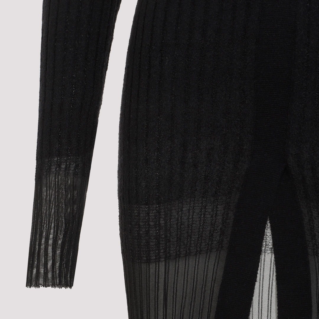 The Attico Midi dresses - Black | f28fb403cd5b516bd8833e9e138df9348fdc8aa4