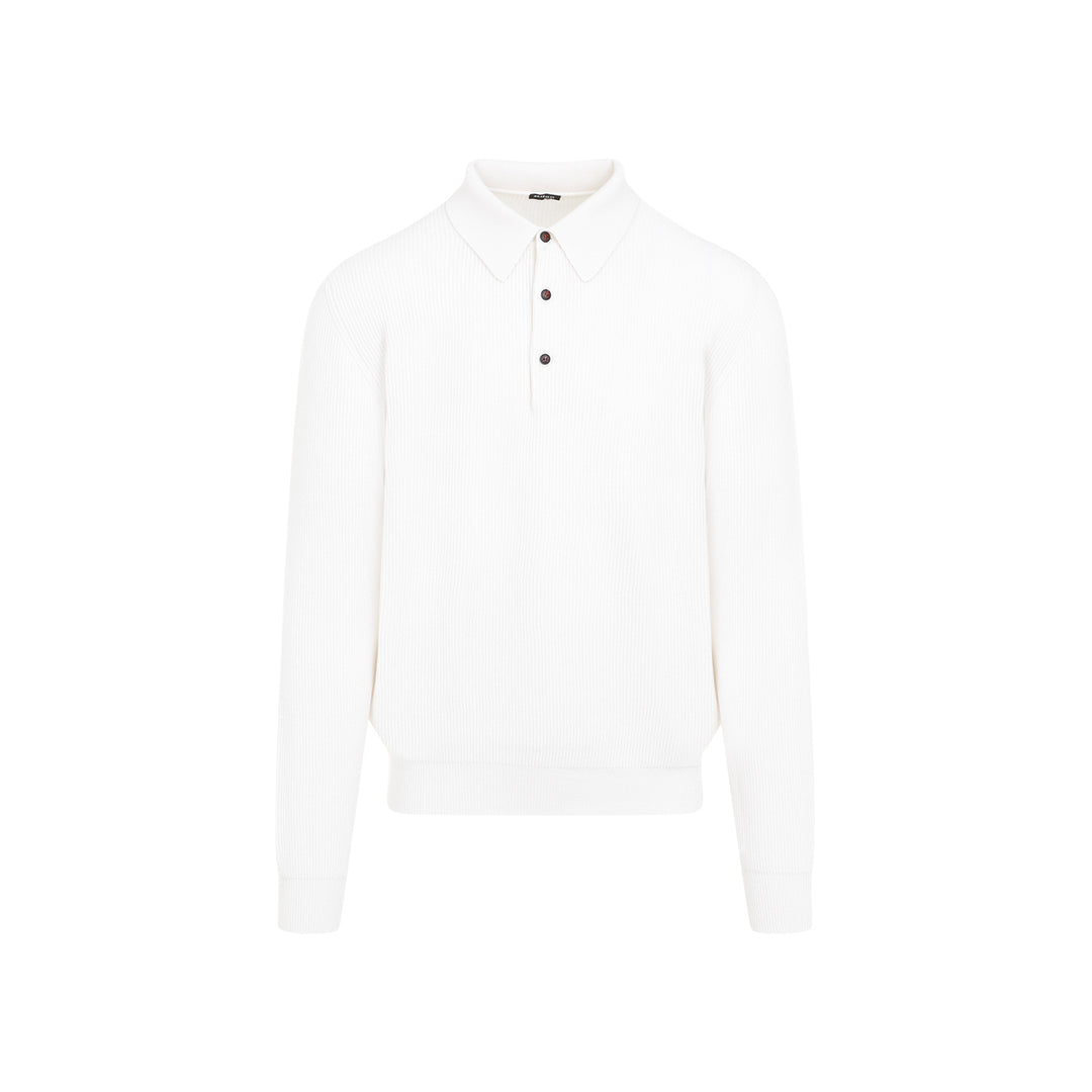 Kiton Polo neck - White | b1489034f73f5cdc89bf6fce61b83e9a1f35595a