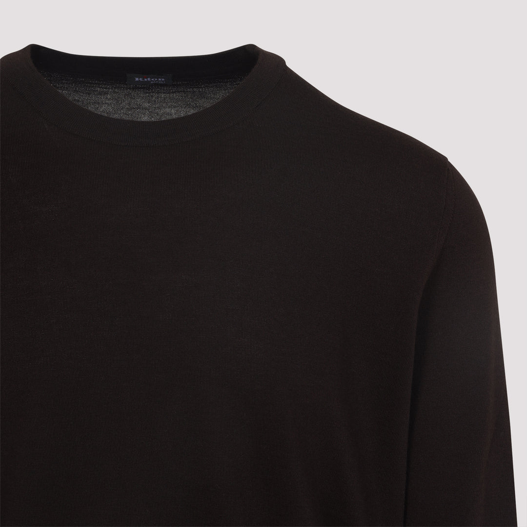 Kiton Pullover - Brown | 90d4b3acc1f510a9a4845742d8398c1d216037ae