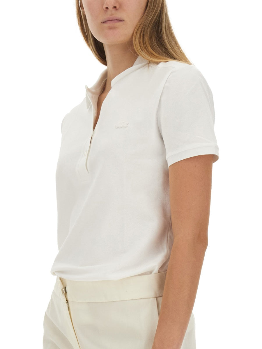 Lacoste Polo - White | Wanan Luxury