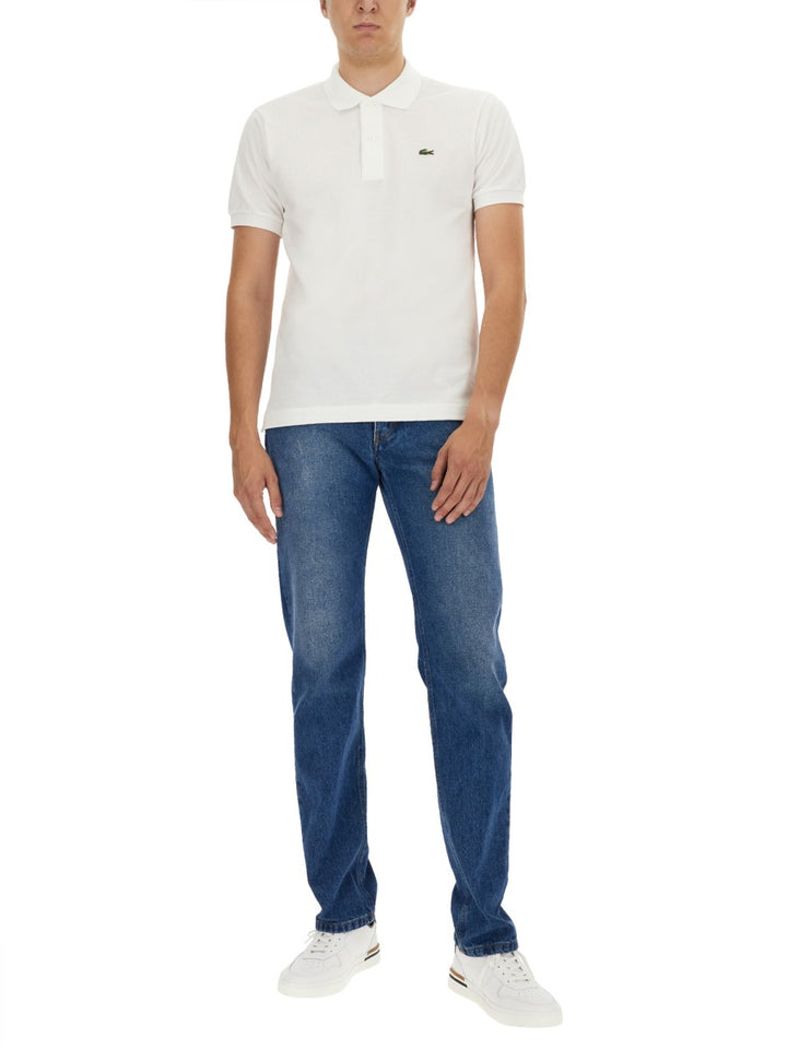 Lacoste Polo - White | Wanan Luxury