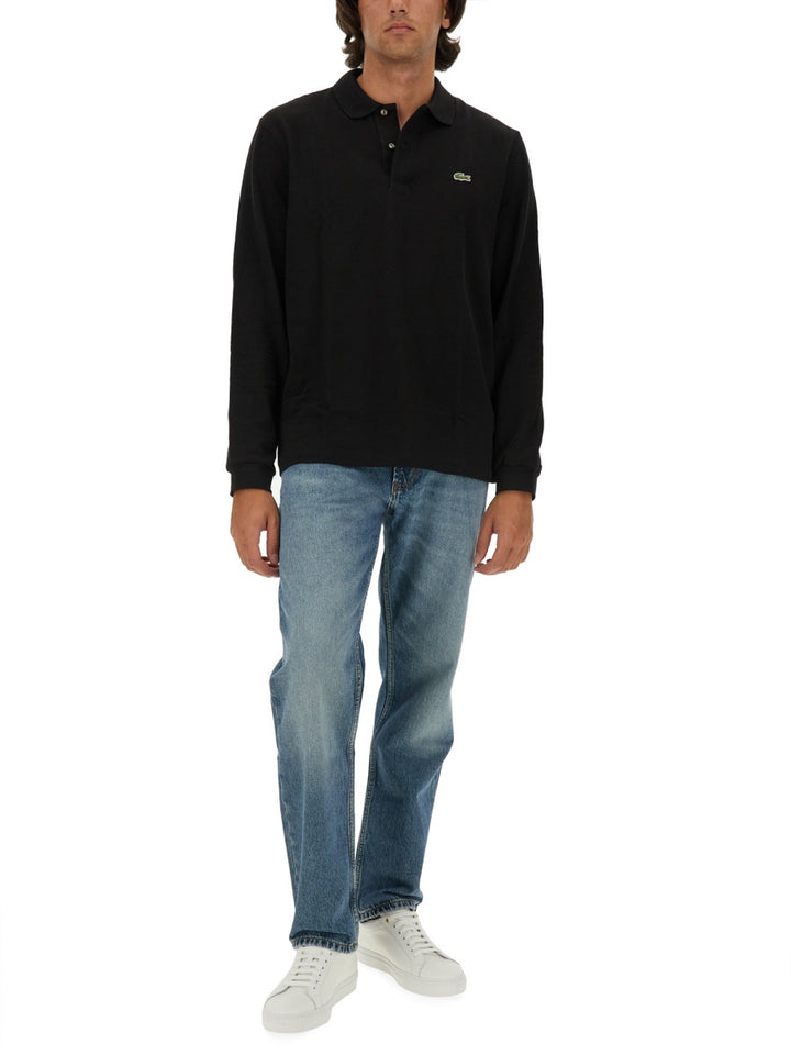 Lacoste Polo - Black | Wanan Luxury