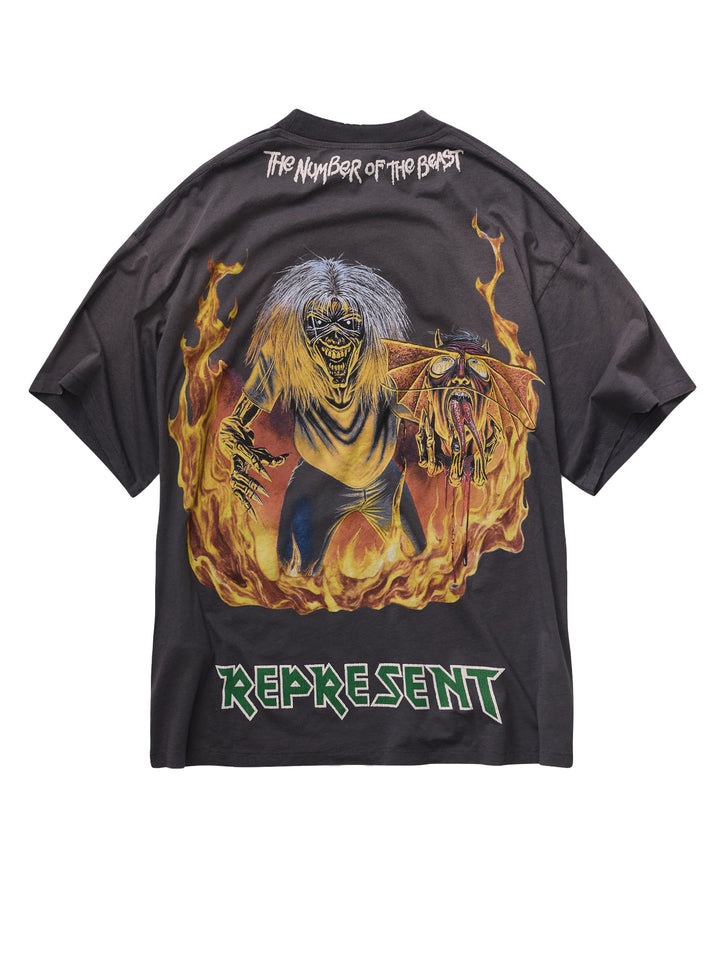 Represent T-shirts and Polos - SUNFADE GREY | 6aa48fc90373298f332588d44a6d628d770bfc56