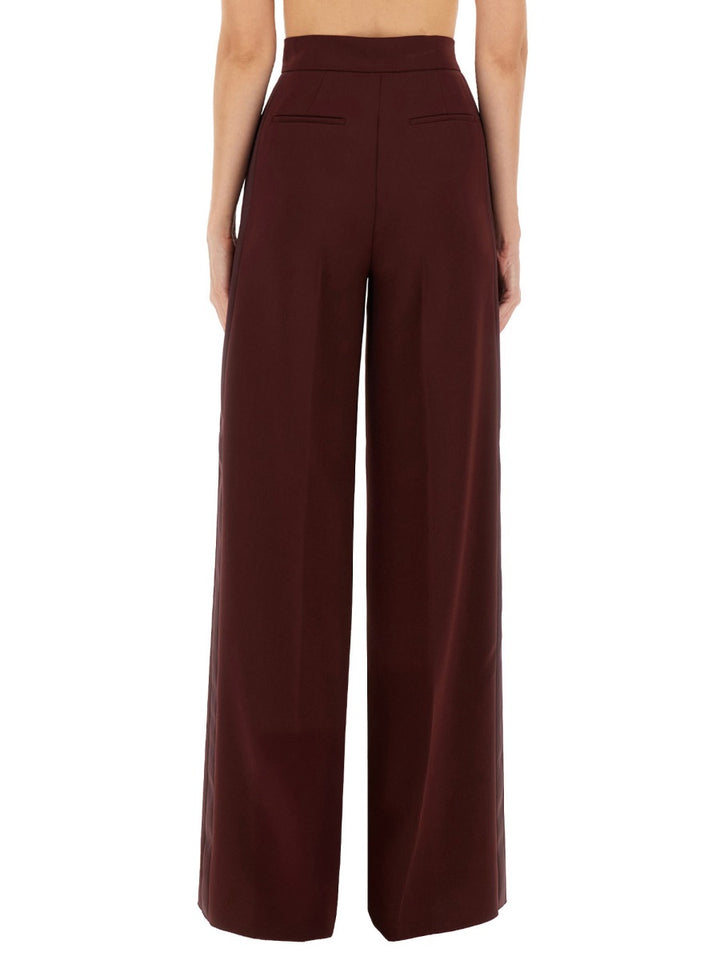 Max Mara Pants - Burgundy | Wanan Luxury