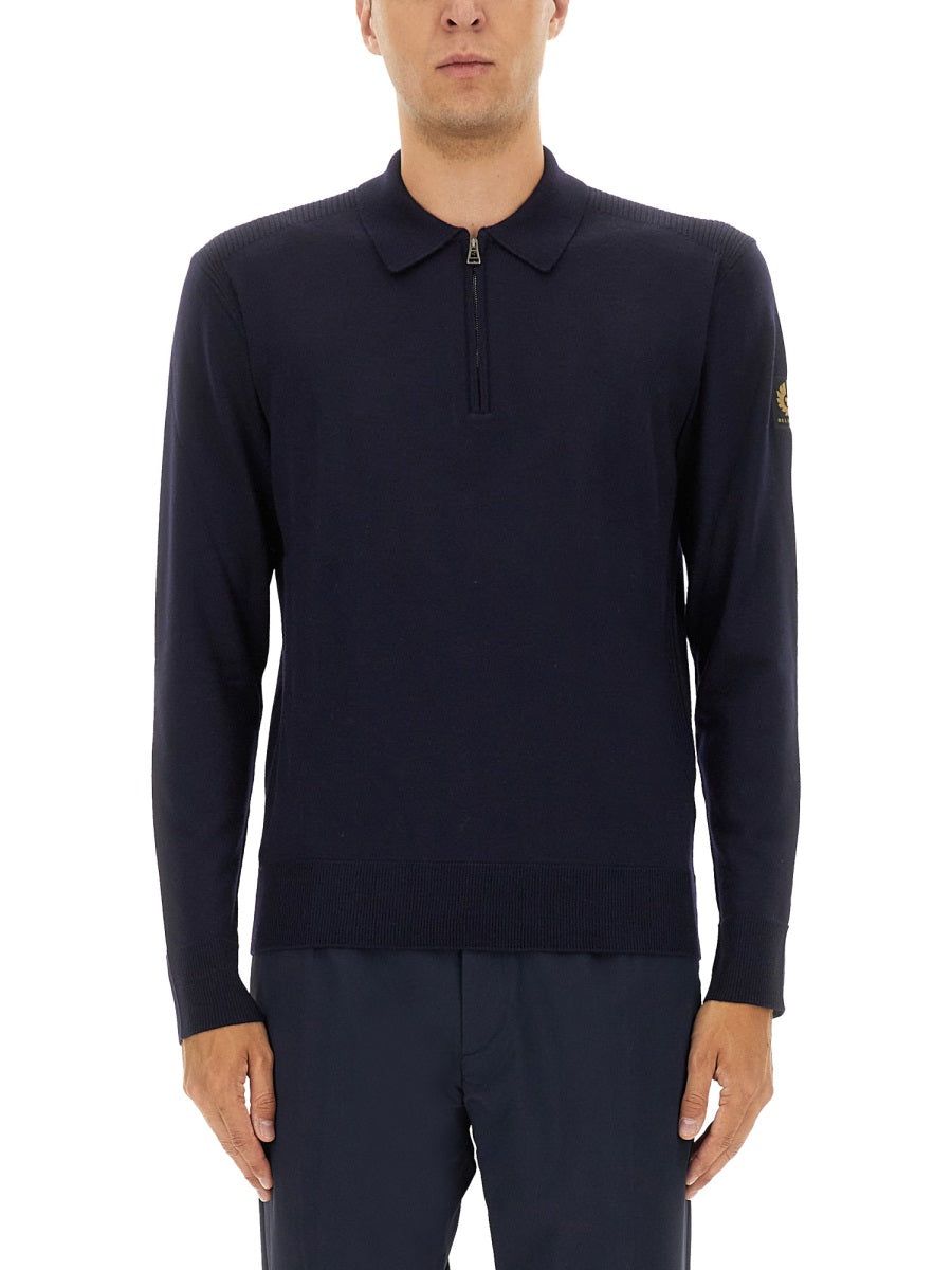 Belstaff Polo - Blue | Wanan Luxury