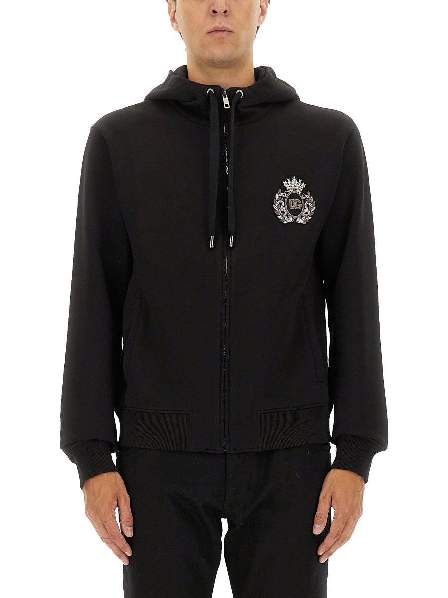 Dolce & Gabbana Sweatshirts - Black | Wanan Luxury