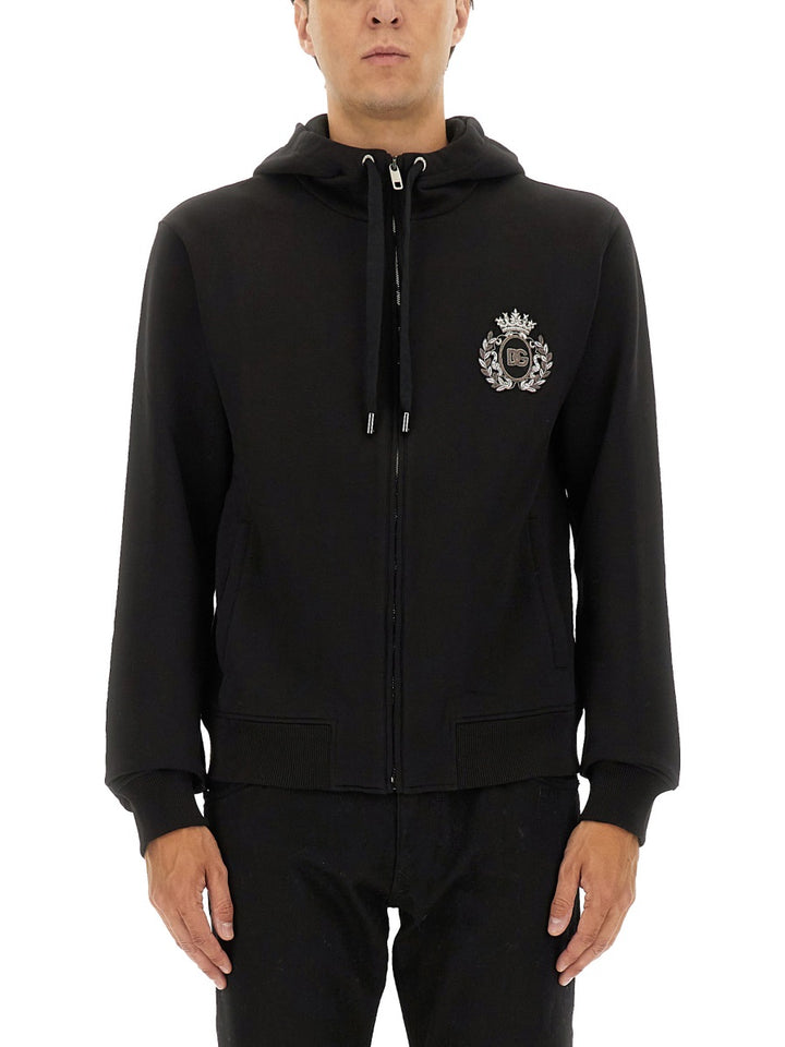 Dolce & Gabbana Sweatshirts - Black | Wanan Luxury