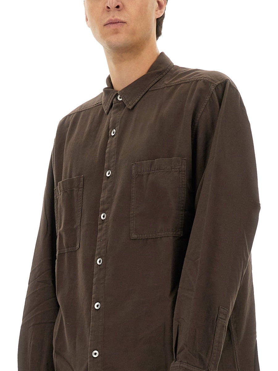Rick Owens x Drkshdw Shirts - Brown | Wanan Luxury