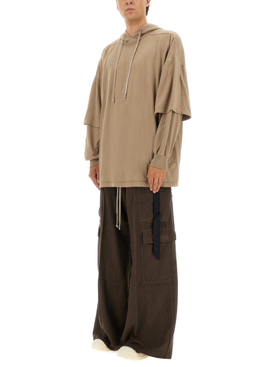 Rick Owens x Drkshdw Sweatshirts - Beige | Wanan Luxury