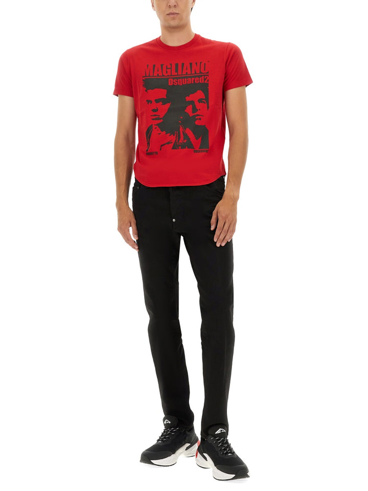 Dsquared2 T shirts - Red | Wanan Luxury