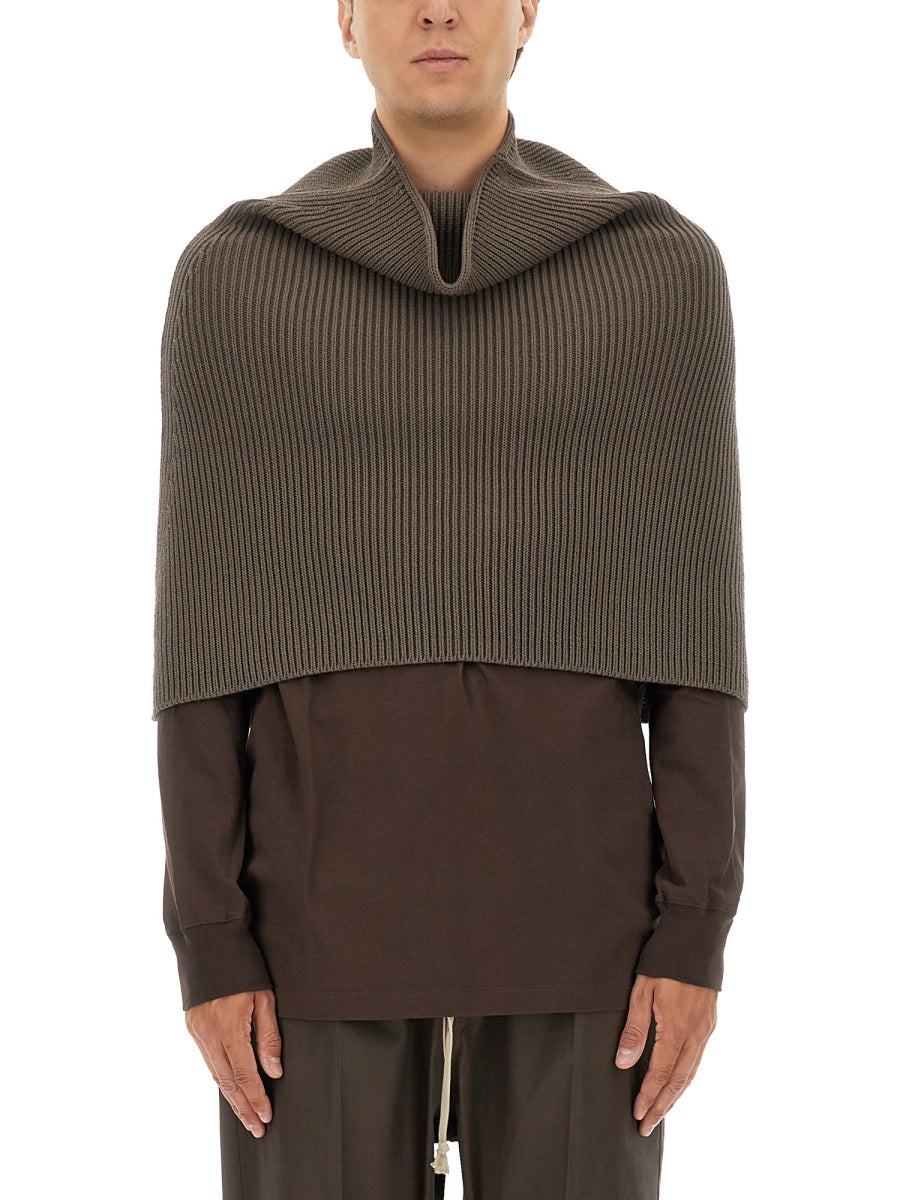 Rick Owens Sweaters - Charcoal | 4b49725bb8d6a1e938fea2547bf72588231711d1