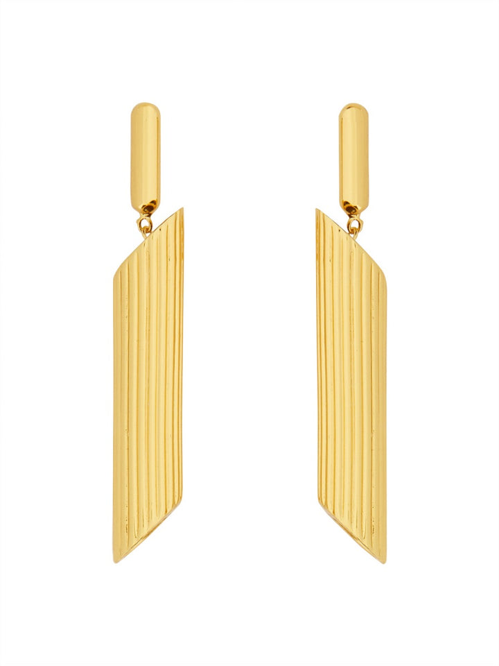 Moschino Earrings - Gold | 8644a529f0642a4111e3616121499481b77dbe84