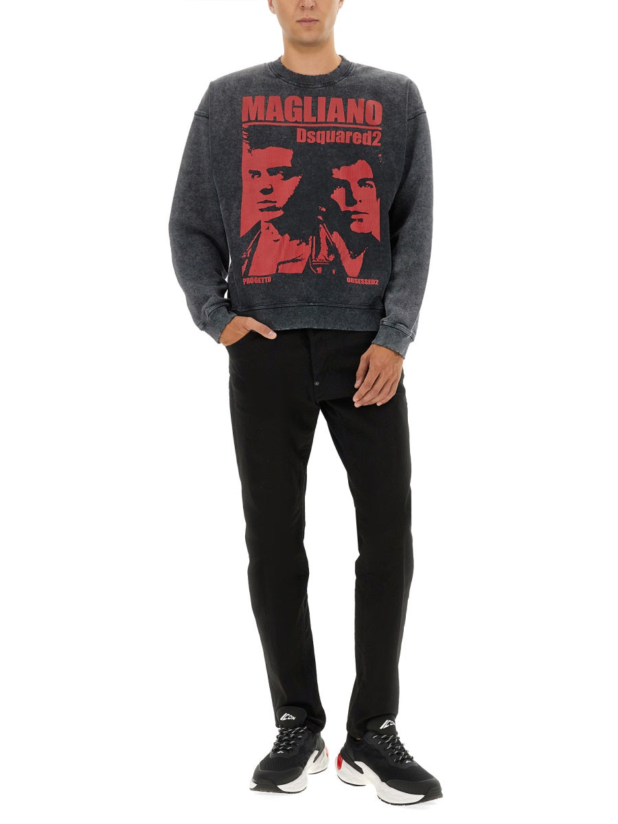 Dsquared2 Sweatshirts - Grey | Wanan Luxury