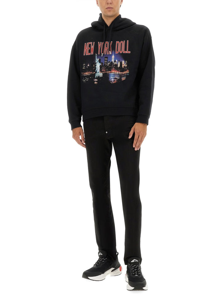 Dsquared2 Sweatshirts - Black | Wanan Luxury