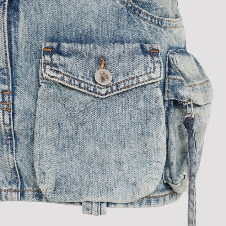 The Attico Mini skirts - Blue | 8546a06fcf7ad790a711e065246e1778cb037608