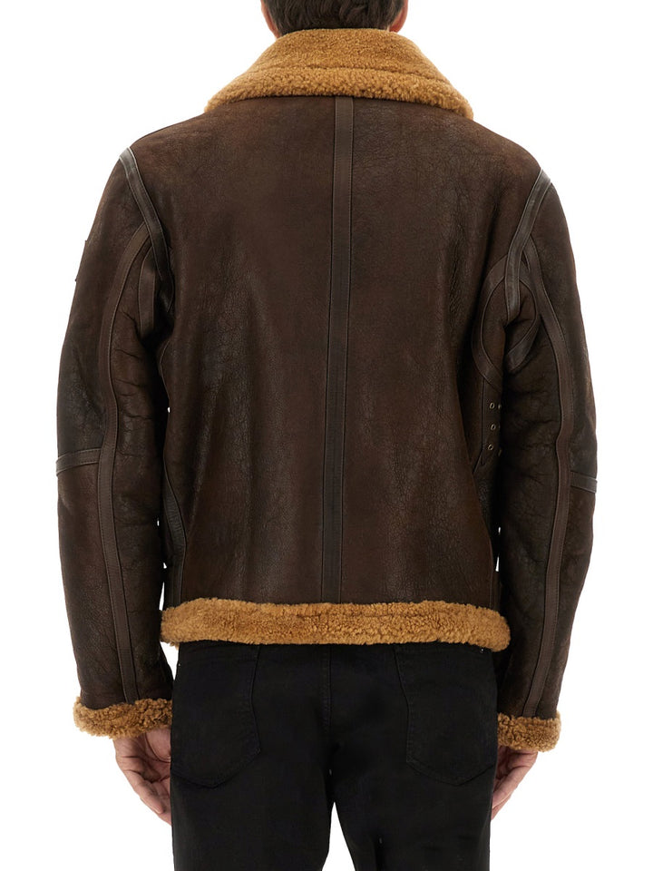 Belstaff Leather Jackets - Brown | Wanan Luxury