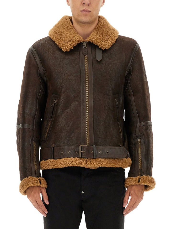 Belstaff Leather Jackets - Brown | Wanan Luxury