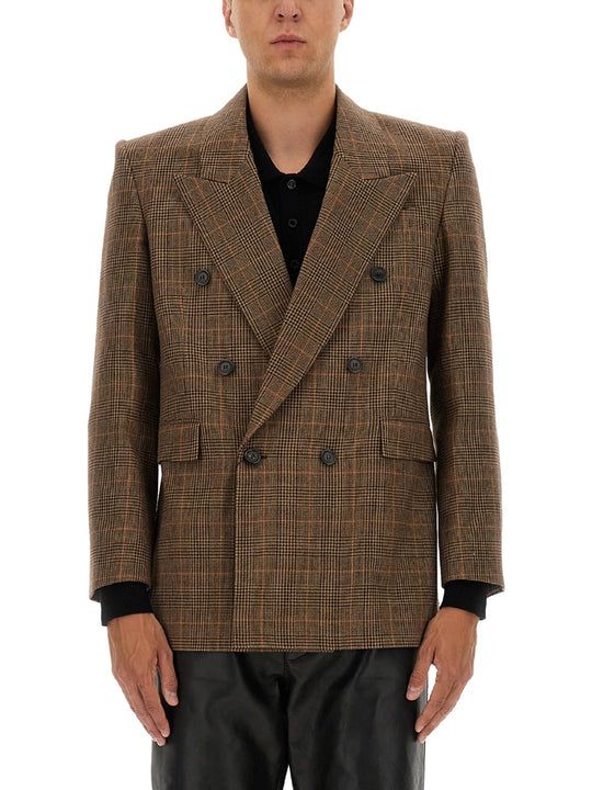 Prince Of Wales Wool Jacket