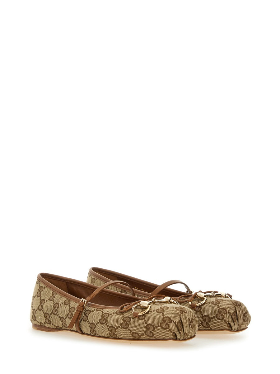 Gucci Flat Shoes - Beige | Wanan Luxury