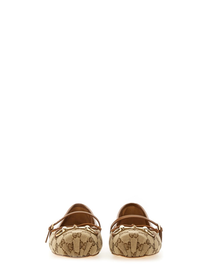 Gucci Flat Shoes - Beige | Wanan Luxury