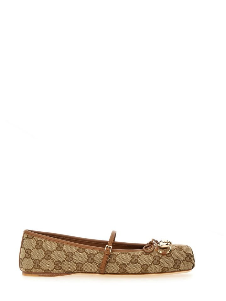 Gucci Flat Shoes - Beige | Wanan Luxury