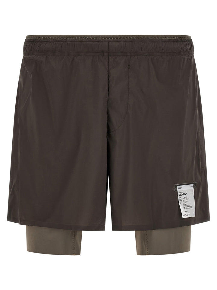Satisfy Techsilk™ Bermuda and Short - Gray | ade08ea1b20298742d5616fbe21ff3aa8a66ebf3
