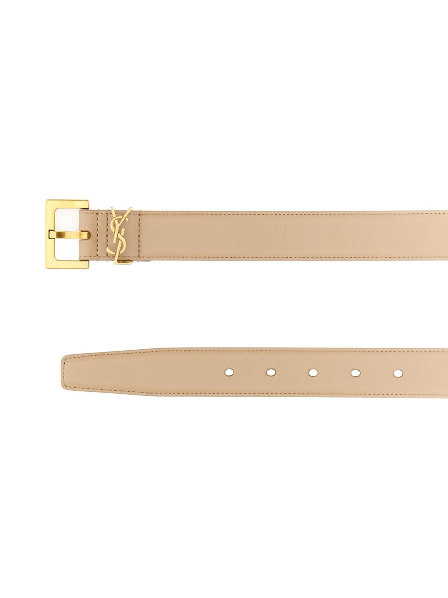 Saint Laurent Belts - Beige | Wanan Luxury