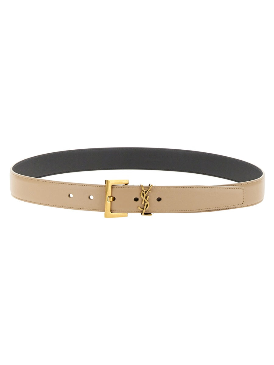 Saint Laurent Belts - Beige | Wanan Luxury