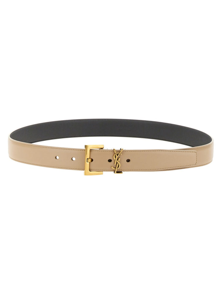 Saint Laurent Belts - Beige | Wanan Luxury
