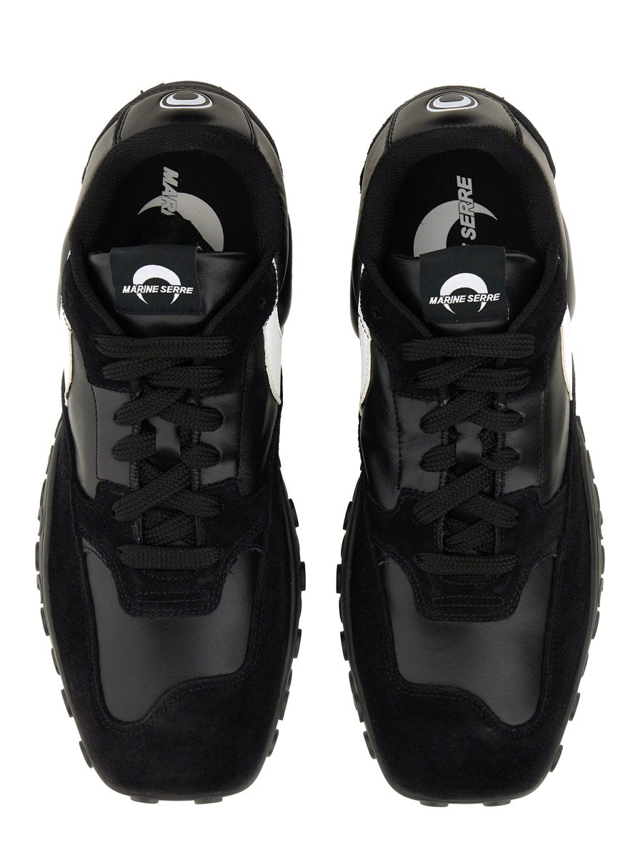 Marine Serre Sneakers - Black | Wanan Luxury