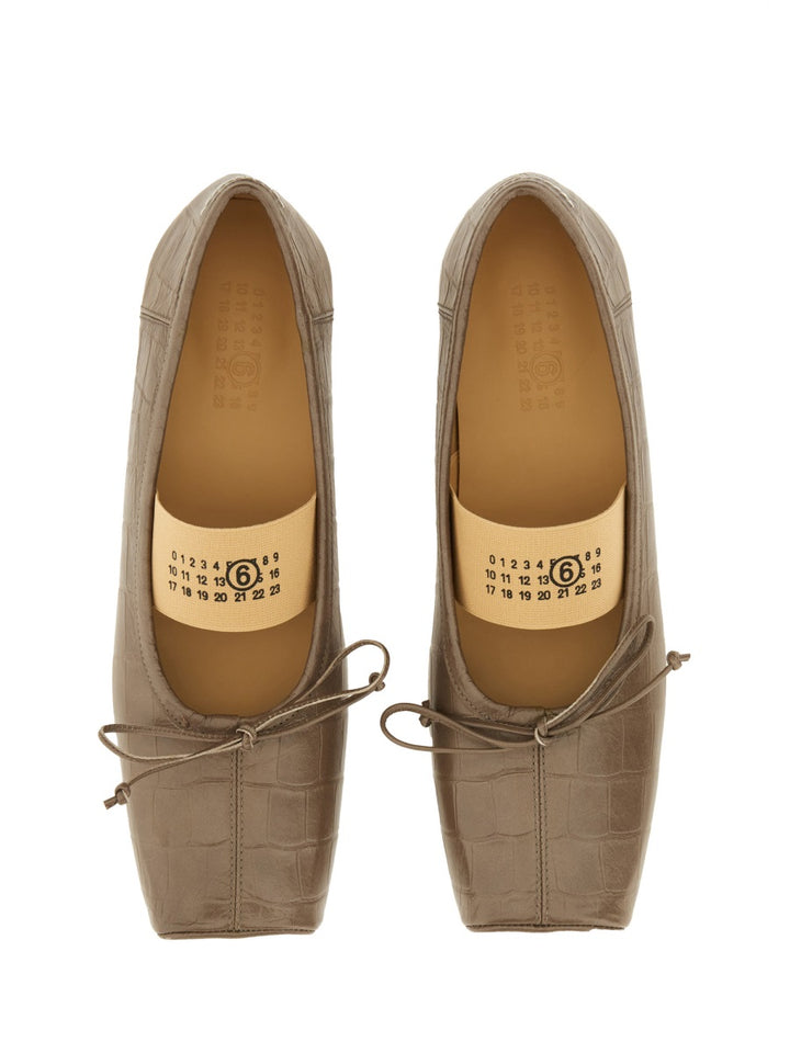 MM6 Maison Margiela Flat Shoes - Grey | Wanan Luxury